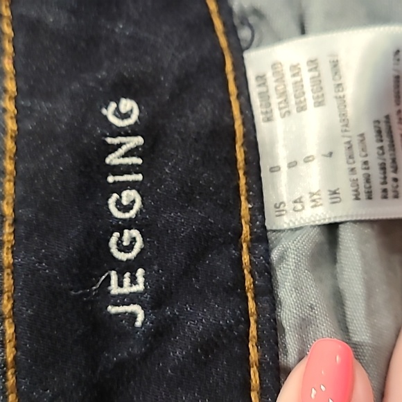 American eagle super super stretch dark wash jeggings - Picture 4 of 7